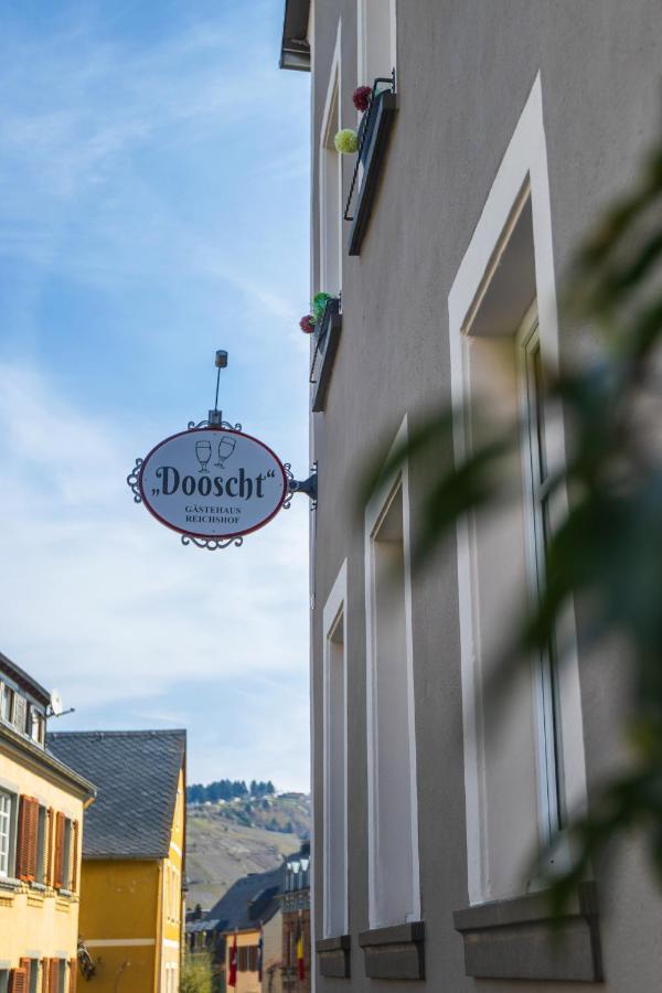 Dooscht Gaestehaus Reichshof Kröv Exterior foto